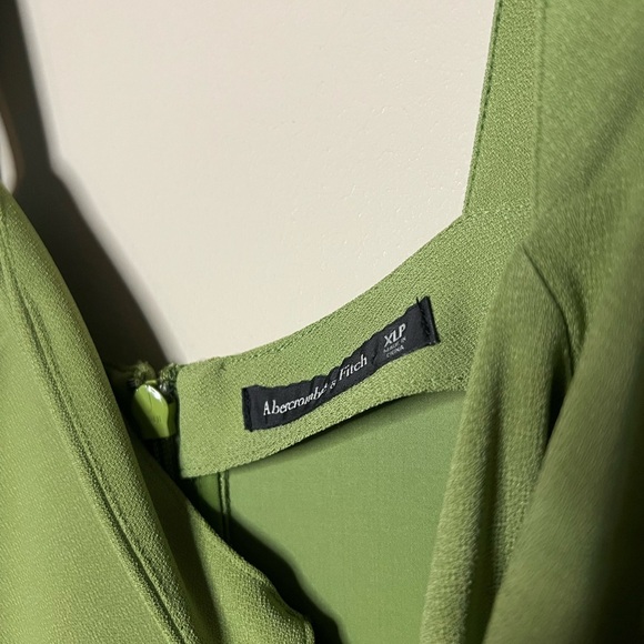 Abercrombie & Fitch Wide Strap Corset Midi Dress - Picture 11 of 14